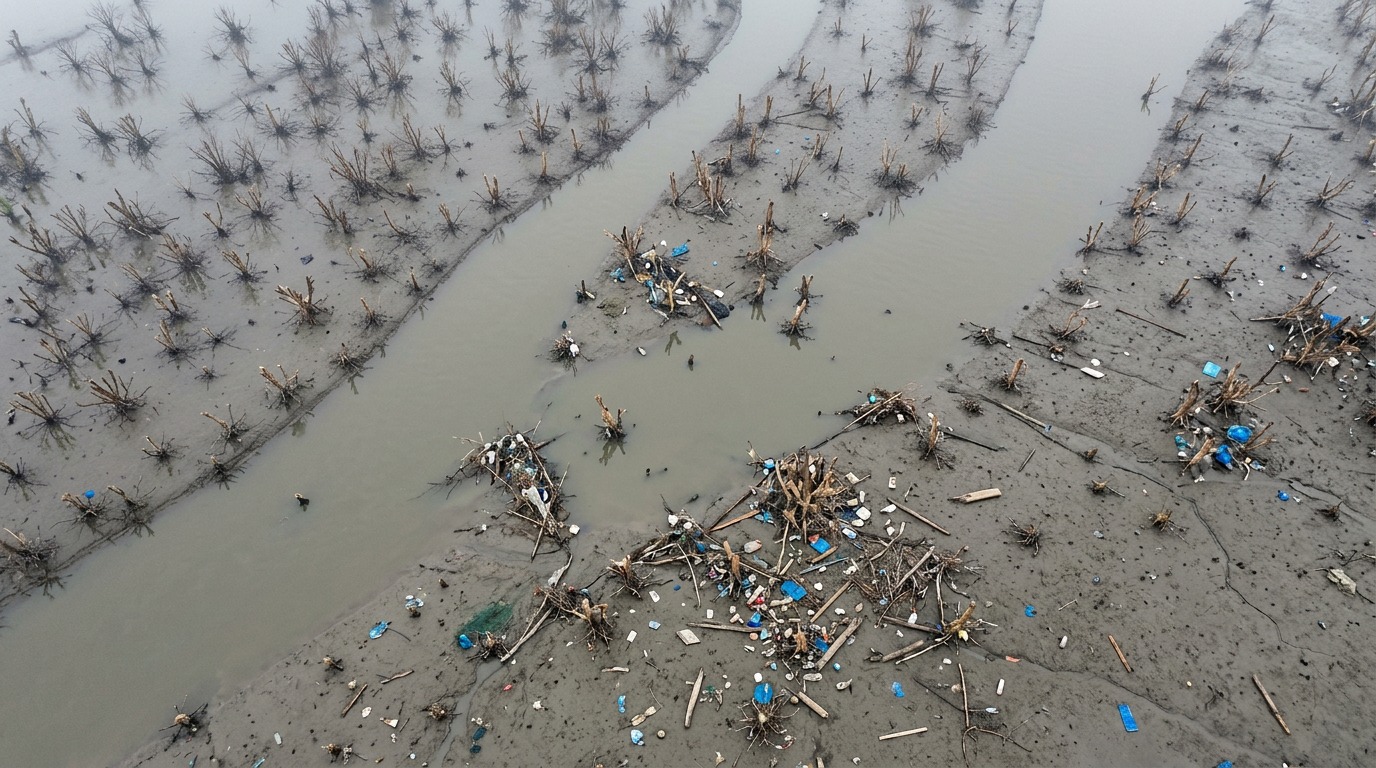 Gunjur Palya Lake Bio-Remediation — before